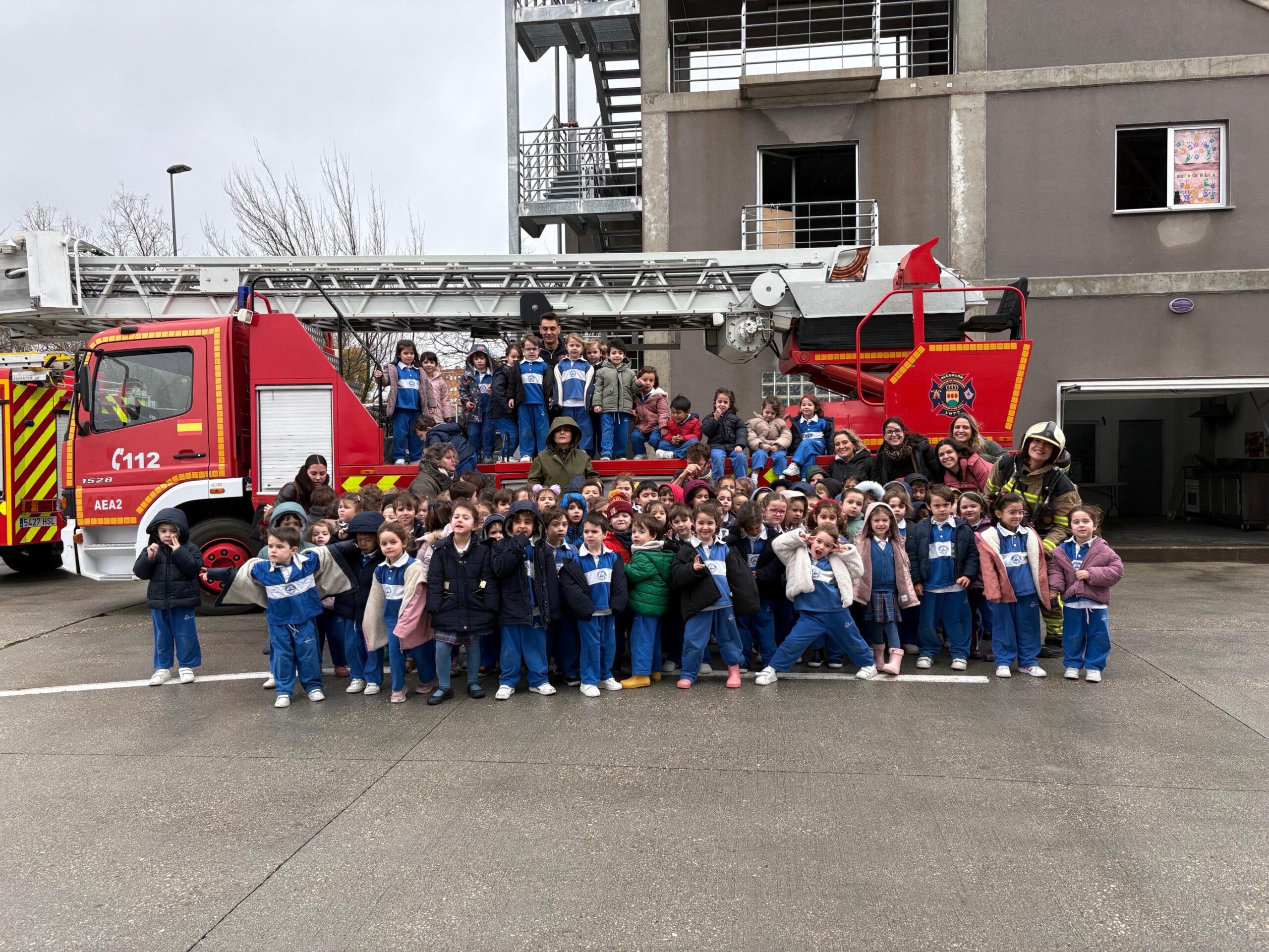 Bomberos infantil Virgen de Mirasierra